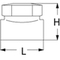 Thermostatische Kondensatableiter Typ 1183 Serie BPT13 Messing Innengewinde